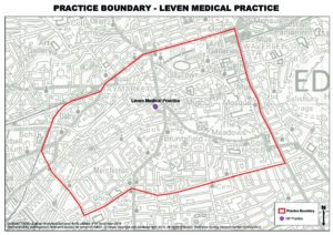 LEVEN MEDICAL PRACTICE BOUNDARY MAP – Leven Medical Practice