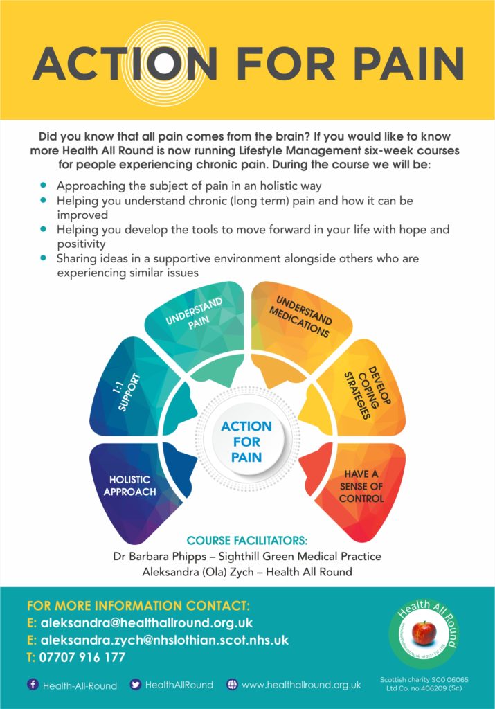 action for pain 6 week course for people experiencing chronic pain